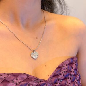 Celeste Heart Pendant Necklace